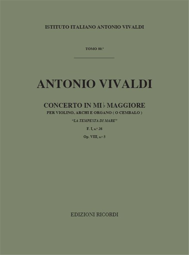 Concerto In Eb Op.VIII N.5 RV 253